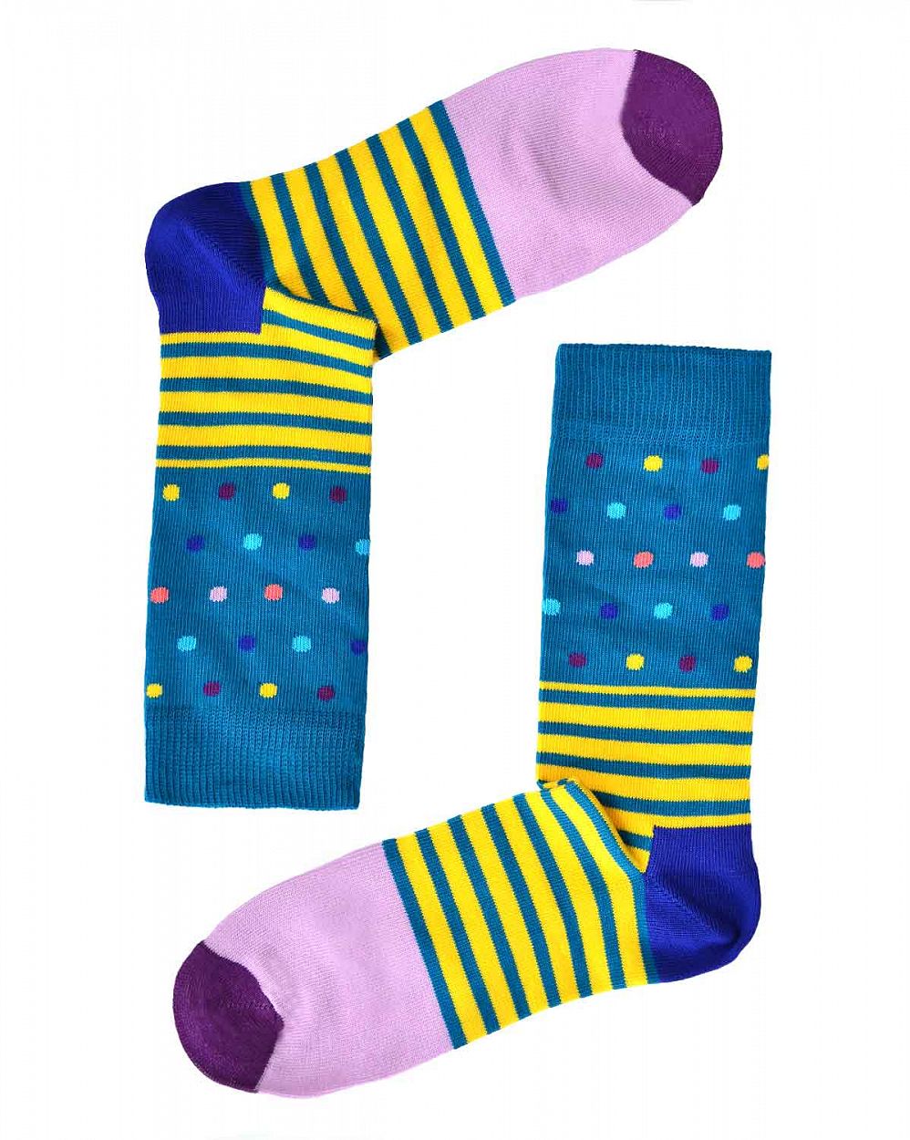 Носки Happy Socks Dot Stripe Yellow отзывы