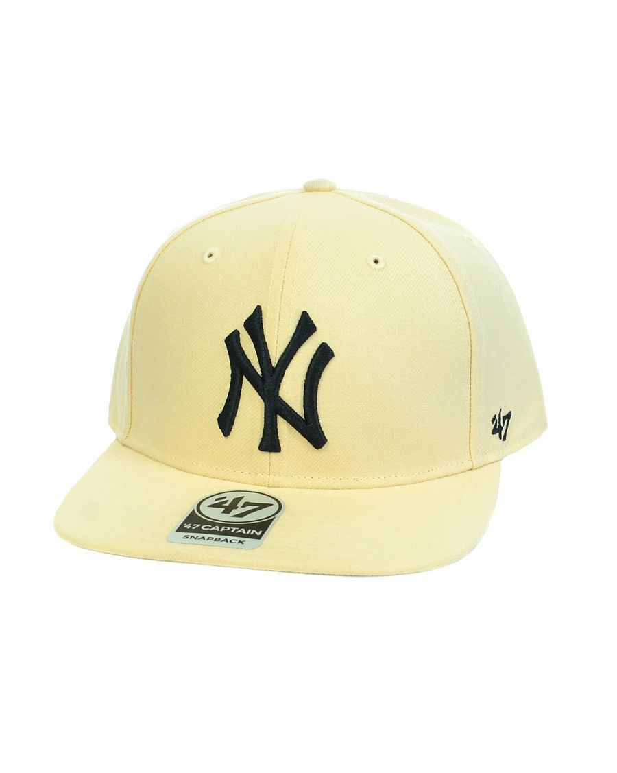 Бейсболка классическая с прямым козырьком '47 Brand Captain NO SHOT Snapback New Y Yankees Natural отзывы