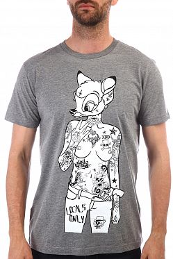 Футболка мужская Rum Knuckles Local s Only Gray Футболка мужская Rum Knuckles Local s Only Gray