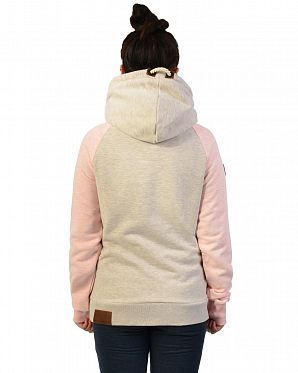 Толстовка женская с капюшоном Naketano So ein Otto IV Nasty Oma Melange