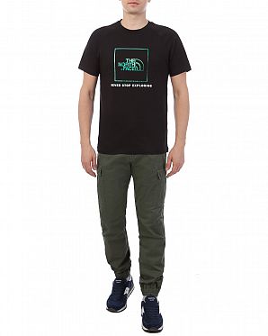 Футболка мужская The North Face Metallic Brand Print Iridiscent Black Футболка мужская The North Face Metallic Brand Print Iridiscent Black