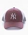 Бейсболка летняя с сеткой '47 Brand FLAGSHIP MVP New York Yankees QC Mauve отзывы
