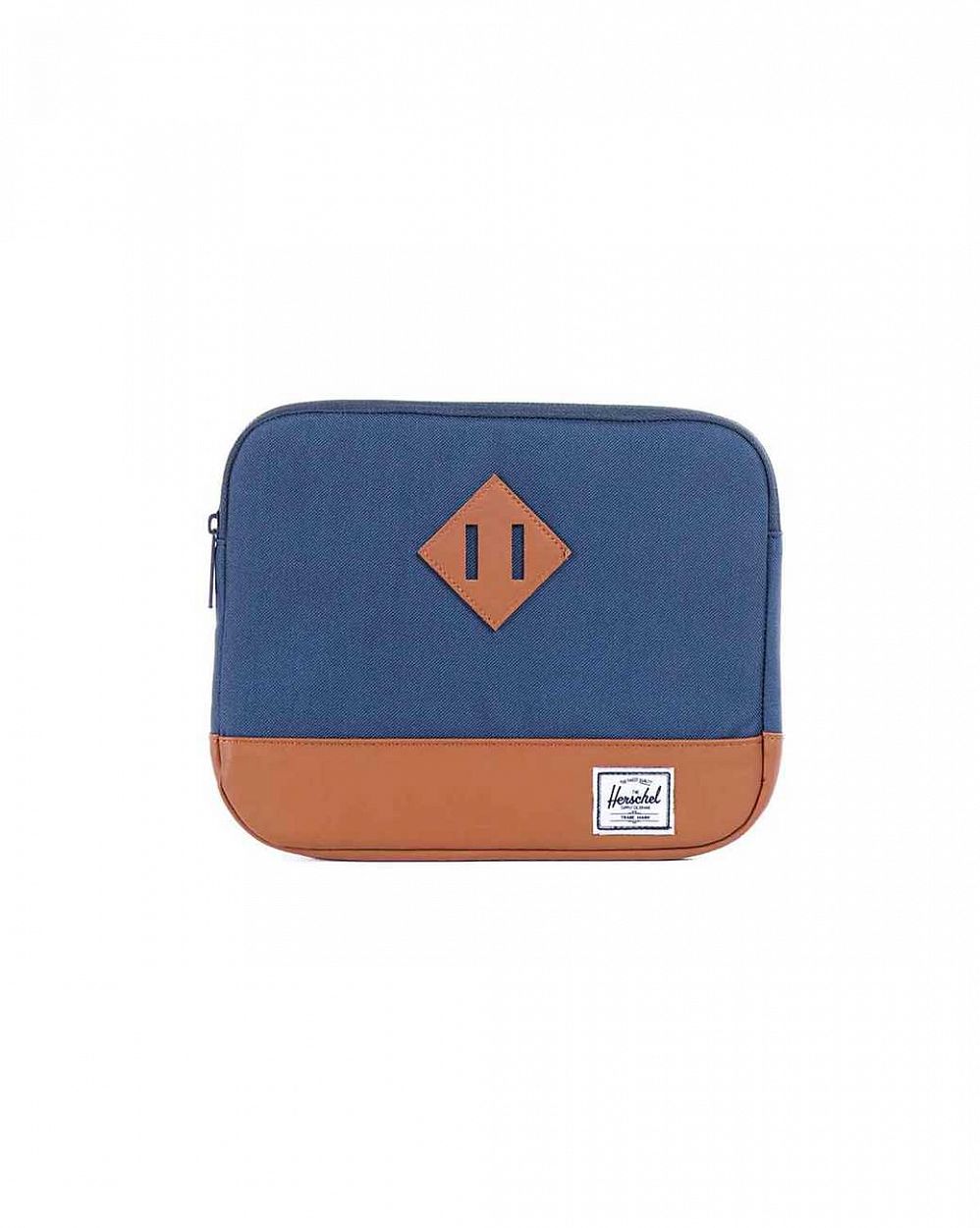 Чехол водоотталкивающий кожа Herschel Heritage iPad/iPad Navy отзывы