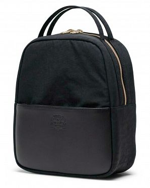 Рюкзак небольшой Премиум нейлон кожа Herschel Orion Mini Black Рюкзак небольшой Премиум нейлон кожа Herschel Orion Mini Black