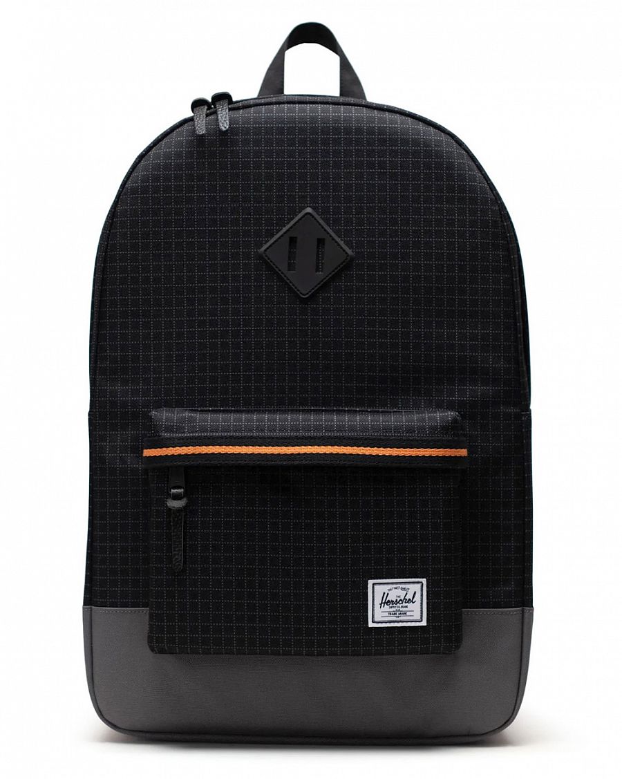 Рюкзак водоотталкивающий с карманом для 15 ноутбука Herschel Heritage BLACK GRID GARGOYLE отзывы Рюкзак водоотталкивающий с карманом для 15 ноутбука Herschel Heritage BLACK GRID GARGOYLE отзывы