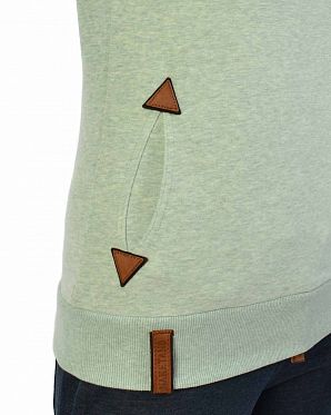 Толстовка женская с капюшоном Naketano So ein Otto Nasty Mint Jungle Толстовка женская с капюшоном Naketano So ein Otto Nasty Mint Jungle