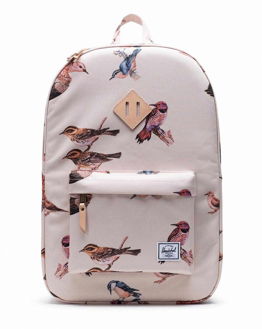 Рюкзак водоотталкивающий с карманом для 15 ноутбука Herschel Heritage Natural Birds отзывы