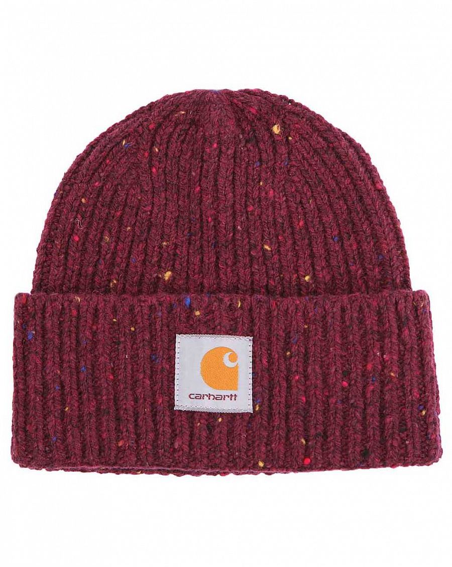 Шапка из шерсти Carhartt WIP Anglistic Wool Rich Blend Beanie Chianti отзывы Шапка из шерсти Carhartt WIP Anglistic Wool Rich Blend Beanie Chianti отзывы