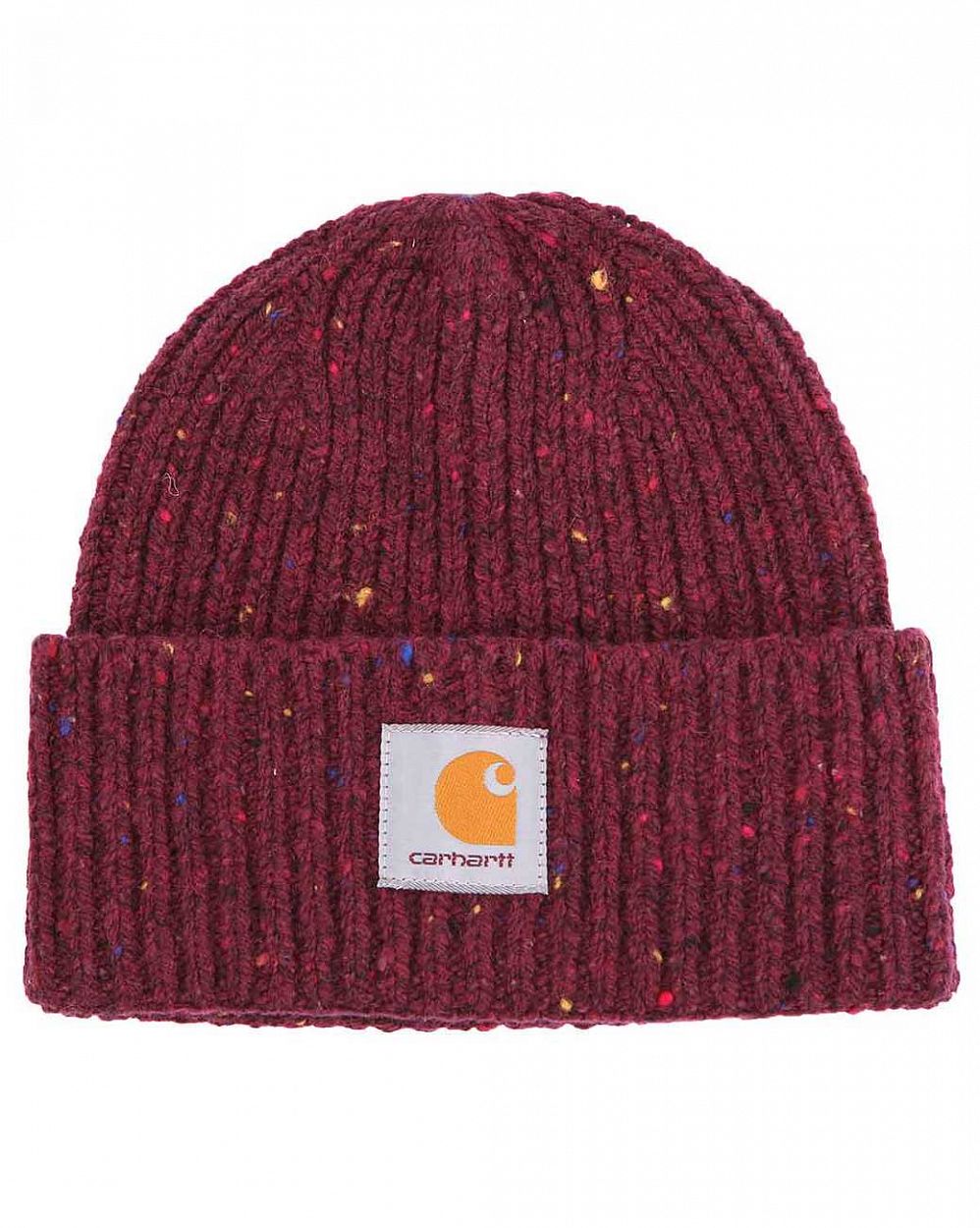 Шапка из шерсти Carhartt WIP Anglistic Wool Rich Blend Beanie Chianti отзывы Шапка из шерсти Carhartt WIP Anglistic Wool Rich Blend Beanie Chianti отзывы