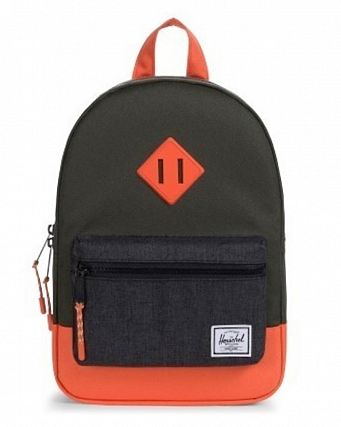 Рюкзак светоотражающий детский Herschel Heritage Kids Forest Orange