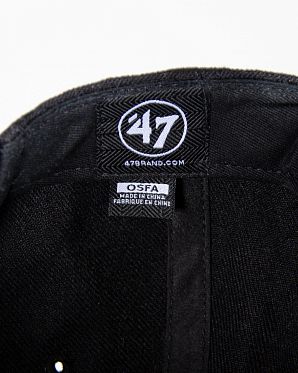 Бейсболка с изогнутым козырьком '47 Brand MVP New York Yankees Black White Black Бейсболка с изогнутым козырьком '47 Brand MVP New York Yankees Black White Black