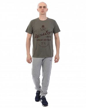 Футболка мужская с карманом на пуговице Realm & Empire Great Britain 000035691 Olive Футболка мужская с карманом на пуговице Realm & Empire Great Britain 000035691 Olive