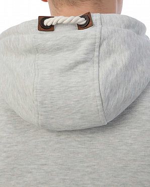 Толстовка мужская с капюшоном Naketano Supapimmel Stone Толстовка мужская с капюшоном Naketano Supapimmel Stone