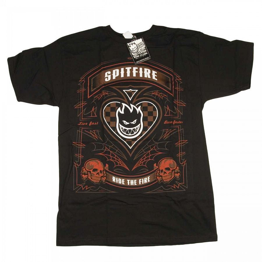 Футболка Spitfire Speedway S/S Black отзывы