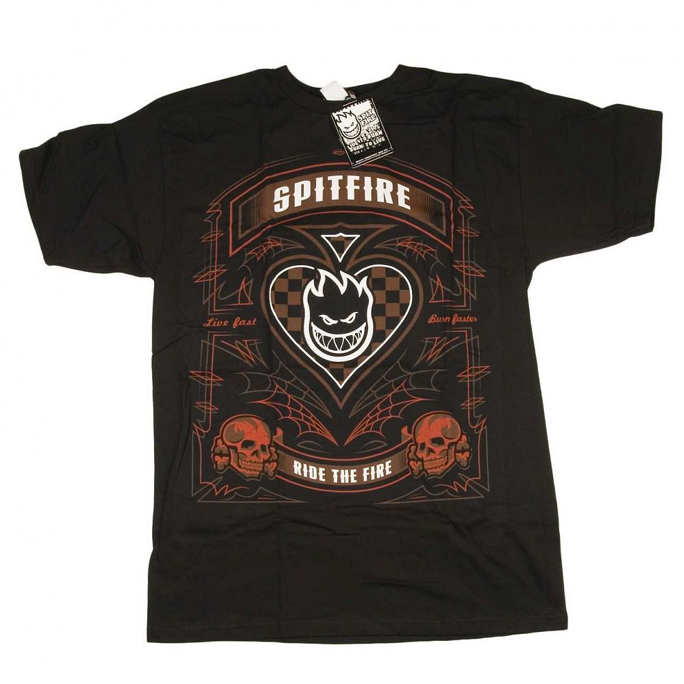 Футболка Spitfire Speedway S/S Black отзывы