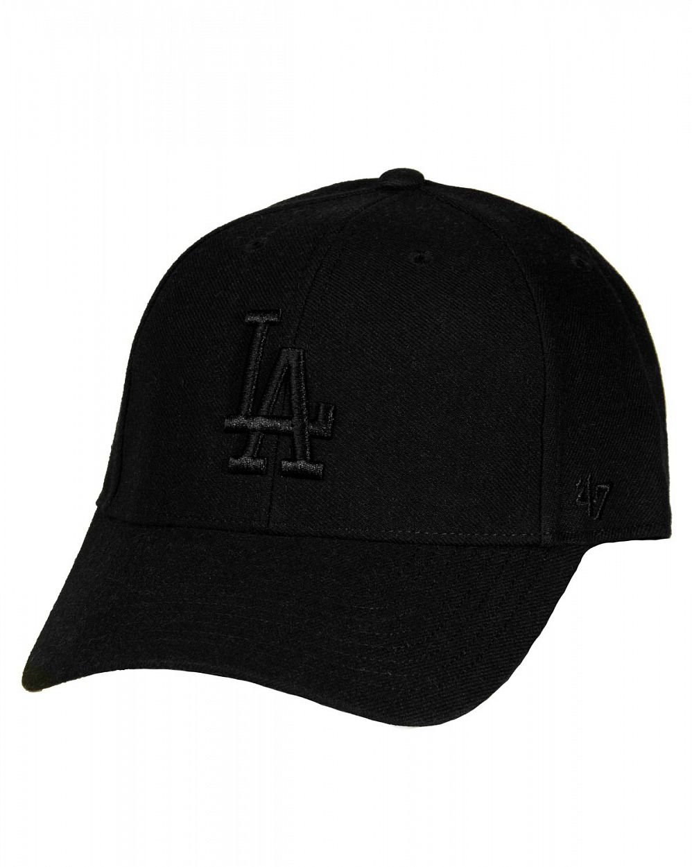 Бейсболка с изогнутым козырьком '47 Brand MVP Los Angeles Dodgers Black Black отзывы