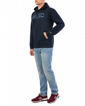 Толстовка мужская кенгуру с капюшоном Wesc Wesc Dark sapphire Толстовка мужская кенгуру с капюшоном Wesc Wesc Dark sapphire