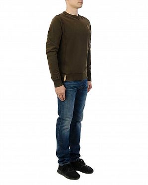 Толстовка мужская свитшот Naketano Schwanz mit Bravour Brown Толстовка мужская свитшот Naketano Schwanz mit Bravour Brown