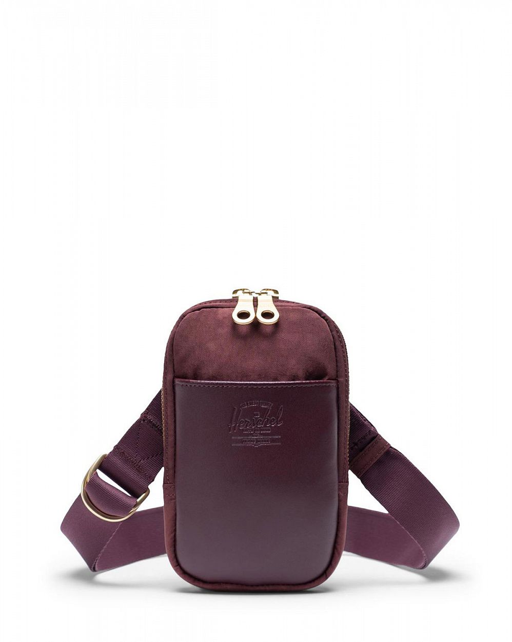 Сумка кросс-боди через плечо Herschel Orion Belt Bag Deep Burgundy отзывы