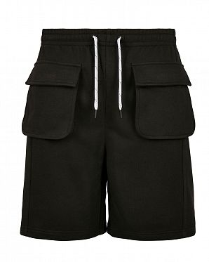 Шорты мужские свободные Urban Classics Big Pocket Sweat Black Шорты мужские свободные Urban Classics Big Pocket Sweat Black