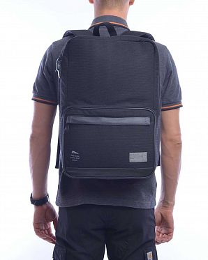 Рюкзак городской водоотталкивающий для ноутбука 15 HEX Cabana Black