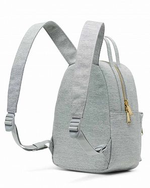 Рюкзак небольшой Herschel Nova Mini Light Grey Crosshatch Рюкзак небольшой Herschel Nova Mini Light Grey Crosshatch