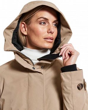 Водонепроницаемая парка женская Didriksons Luna Beige Водонепроницаемая парка женская Didriksons Luna Beige