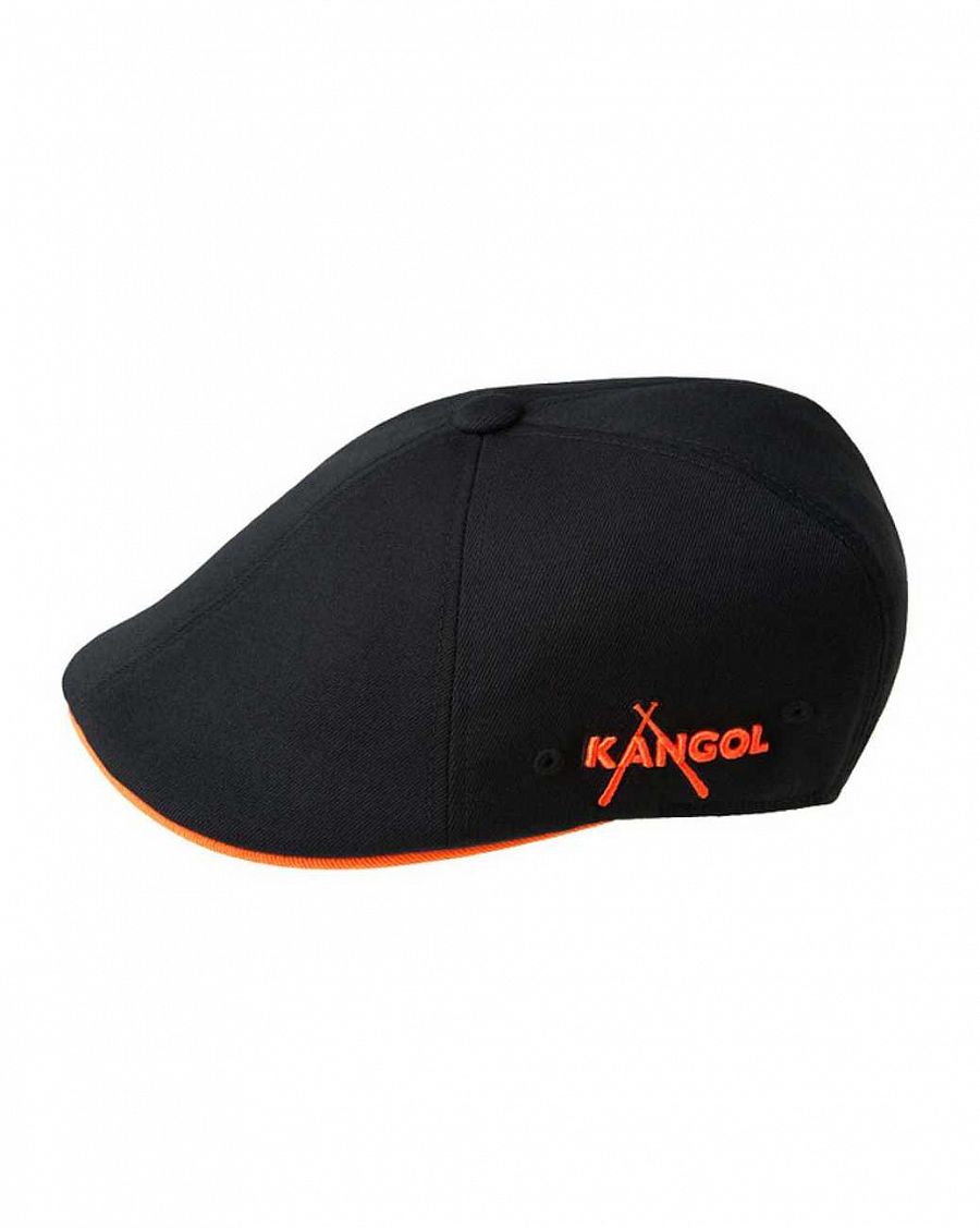 Кепка Kangol Championship Baseball 504 Cap Black orange отзывы