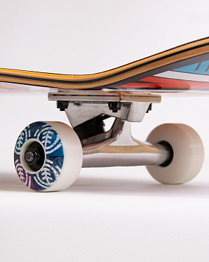 Скейтборд в Сборе Element 6 размер 8.25 (24 голубой лист 8.25)