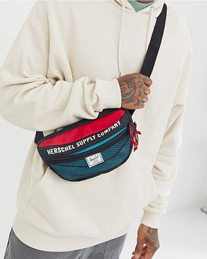 Сумка поясная Herschel Nineteen Nineteen Black Red Bachelor Сумка поясная Herschel Nineteen Nineteen Black Red Bachelor