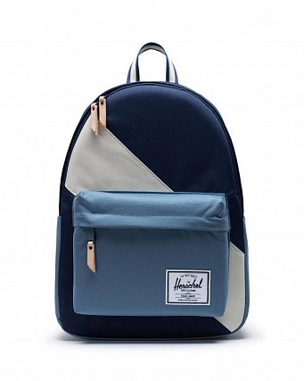 Рюкзак водоотталкивающий для ноутбука 15 дюймов Herschel Classic XL Peacoat Blue Mirage Pelican
