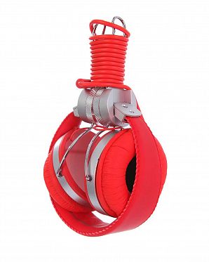 Наушники с микрофоном проводные складные WeSC Banjar On Ear Headphones True Red
