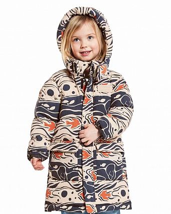 Куртка детская Didriksons SNOFRID Beige