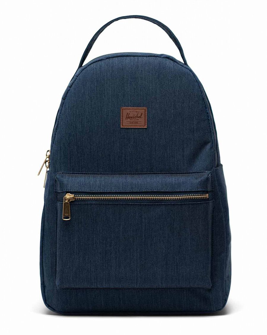 Рюкзак городской для 13 ноутбука Herschel Nova Mid-Volume Indigo Denim Crosshatch отзывы