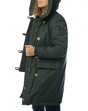 Парка женская зимняя Loading 5 Green