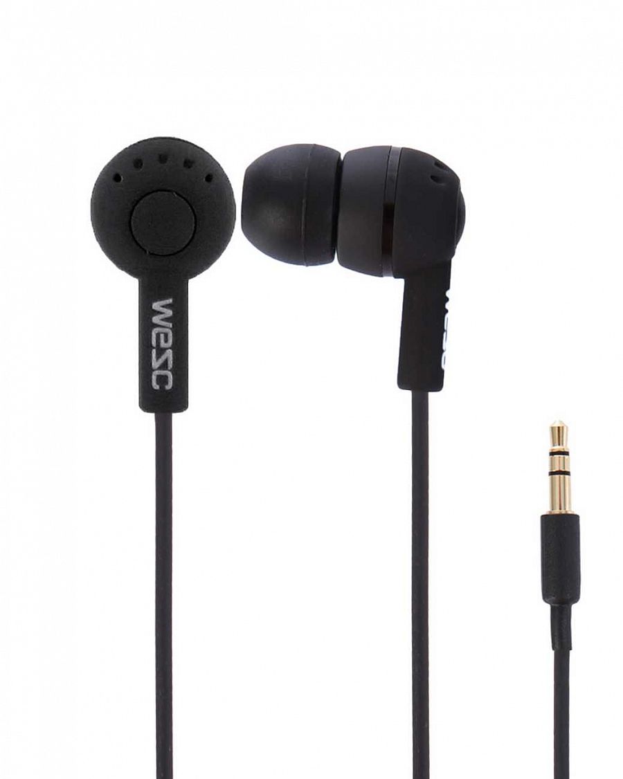 Наушники вакуумные WeSC Kazoo in-ear headphones Black отзывы