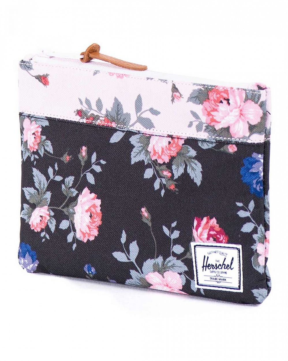 Клатч Herschel Field Pouch Black Floral Pink цена в Москве Клатч Herschel Field Pouch Black Floral Pink цена в Москве