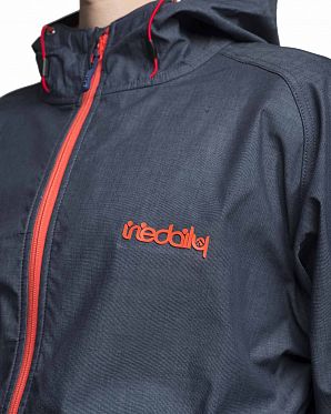 Ветровка водоотталкивающая на флисе Iriedaily City Shield Jeans Blue