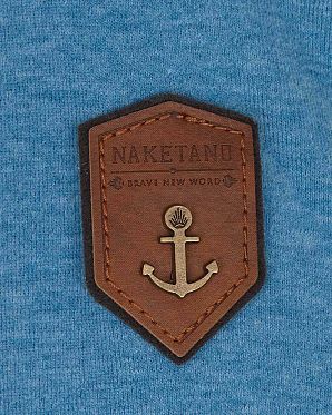 Толстовка мужская с высоким воротом Naketano Congenialer Pimmel III Light Blue Толстовка мужская с высоким воротом Naketano Congenialer Pimmel III Light Blue