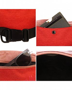 Сумка на пояс Anello Japan Original Pink Сумка на пояс Anello Japan Original Pink