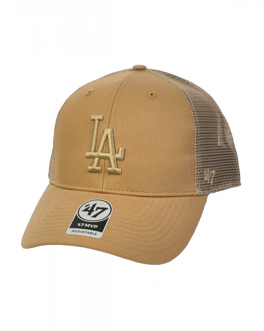 Бейсболка летнаяя с сеткой '47 Brand BRANSON MVP Los Angeles Dodgers Khaki отзывы