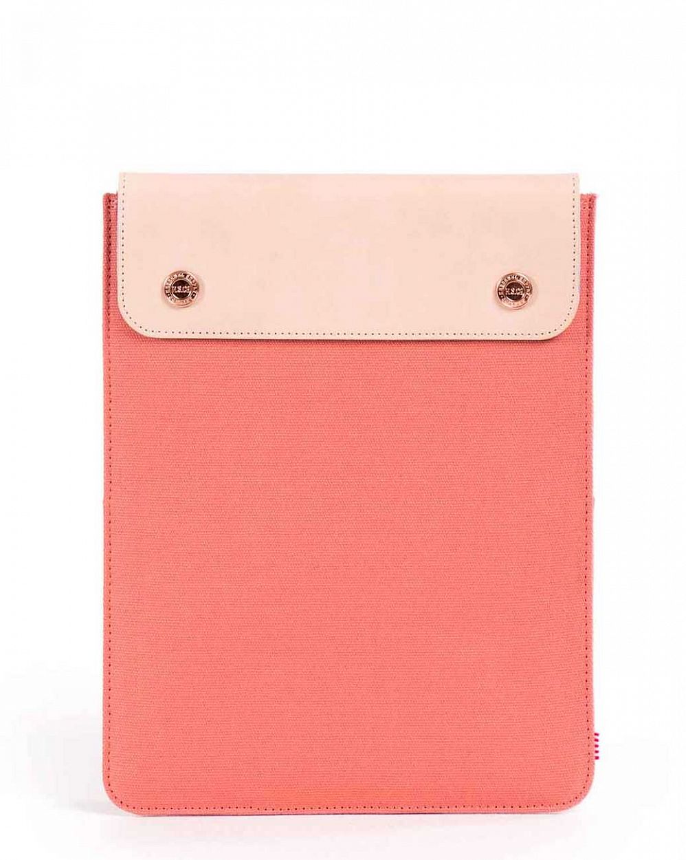 Чехол водоотталкивающий на кнопках кожа Herschel Spokane iPad Air Flamingo отзывы