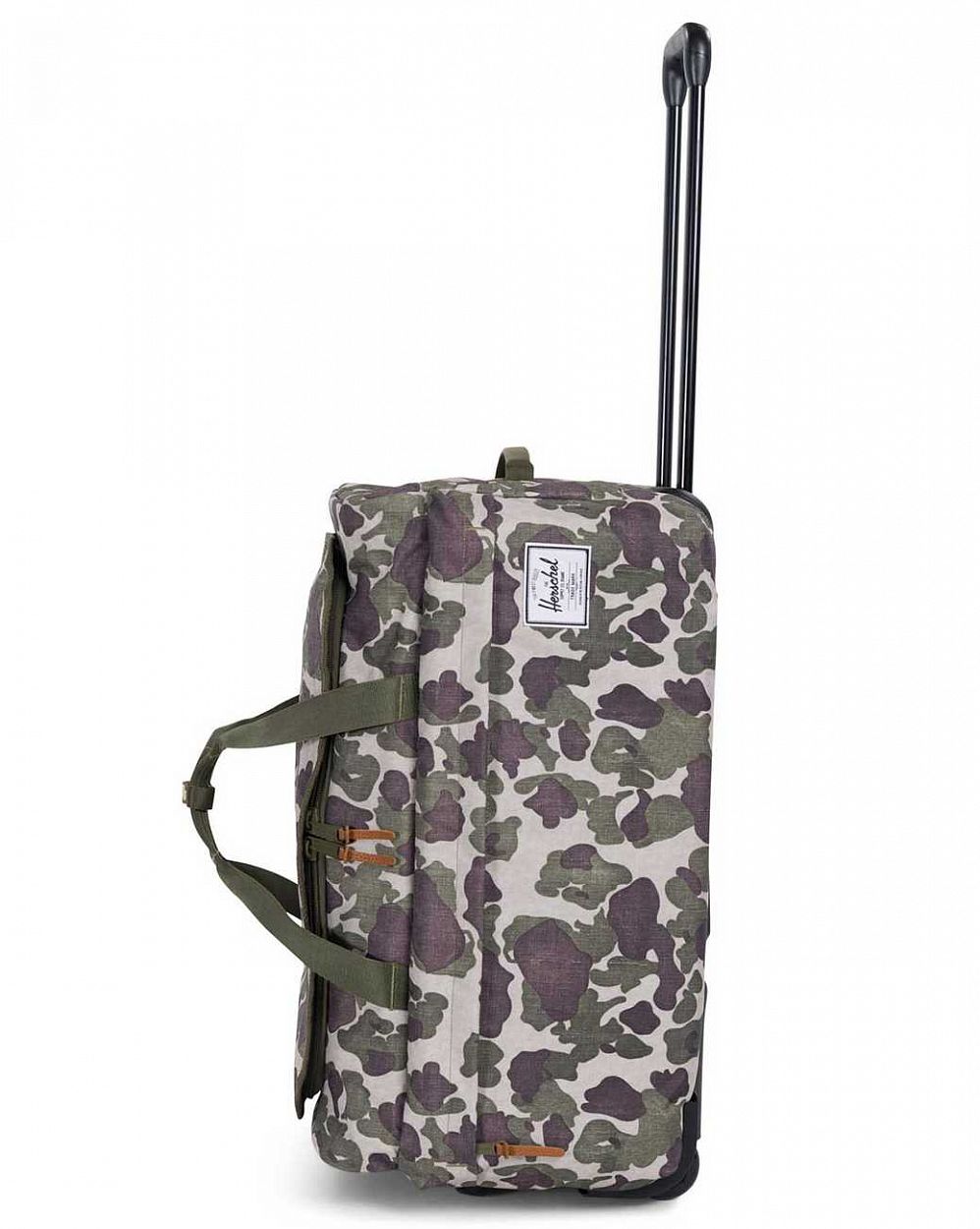 Сумка дорожная на колесах Herschel Wheelie Outfitter Frog Camo отзывы