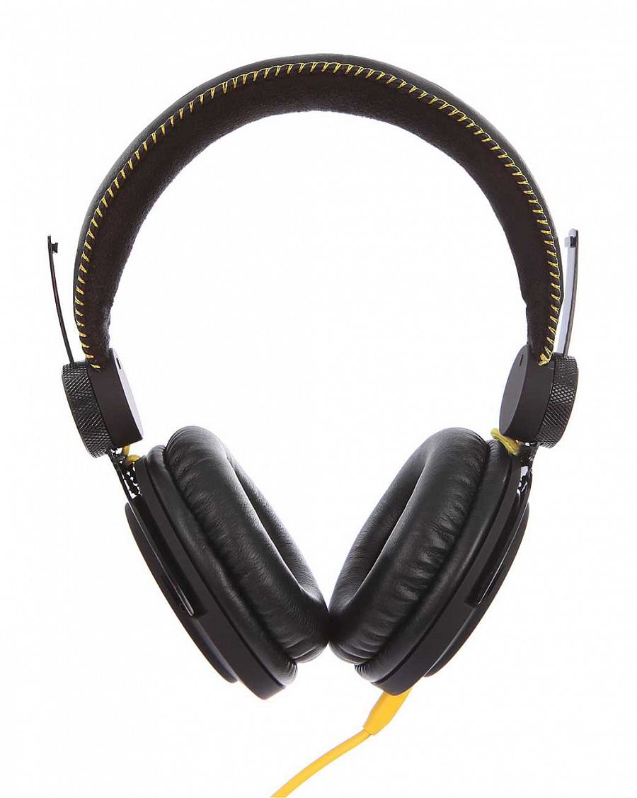 Наушники с микрофоном проводные с поворотным наушником WeSC Axwell Basson DJ Pro Black отзывы