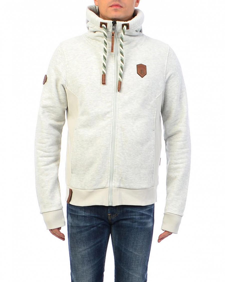 Толстовка мужская на молнии с капюшоном Naketano Hoodie Birol Stone Grey отзывы Толстовка мужская на молнии с капюшоном Naketano Hoodie Birol Stone Grey отзывы
