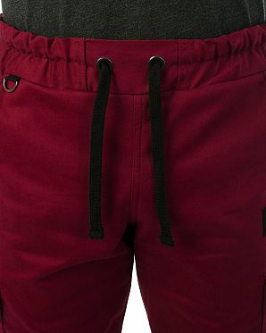 Джоггеры мужские зимние карго Cool Penguin JMP 1713W Red Wine