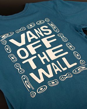 Футболка Vans Smiled Vans of The Wall Deep Blue