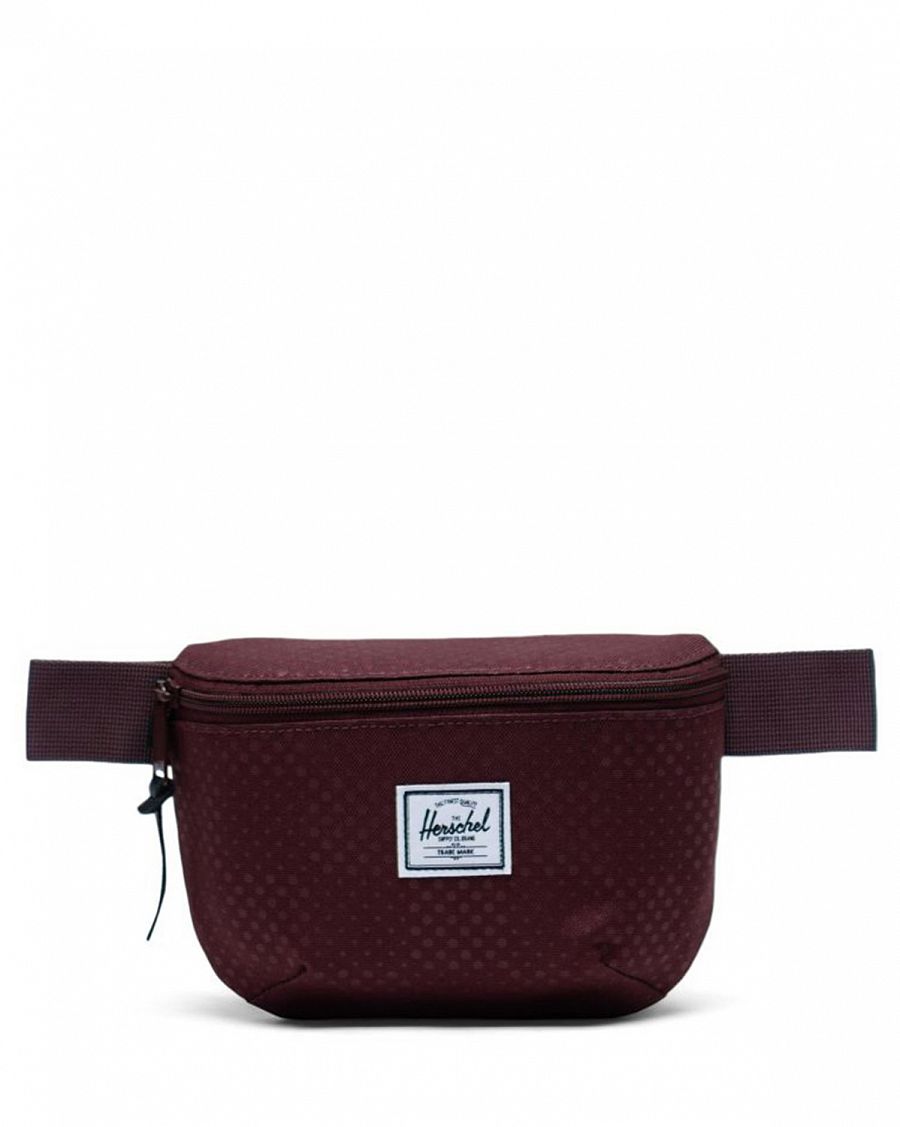 Сумка поясная Herschel Fourteen Plum Dot Check отзывы