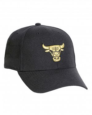 Бейсболка '47 Brand MVP WBV Chicago Bulls Black Gold Бейсболка '47 Brand MVP WBV Chicago Bulls Black Gold