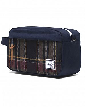 Пенал\дорожная сумочка Herschel Chapter Peacoat plaid Пенал\дорожная сумочка Herschel Chapter Peacoat plaid